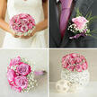 In this image, the bride's bouquet takes centre stage, nestled lovingly against the delicate fabric of a lace wedding dress. A lush gathering of blush pink and lilac roses forms the heart of the design, each bloom velvety and perfectly cupped, with petals that seem to glow softly in the natural light. The pink hues speak of warmth and affection, while the lilac tones add a hint of modern romance, reminiscent of the gentle colours you might catch at dusk over Highgate's leafy rooftops. Surrounding the roses, a generous halo of white gypsophila creates a light, cloud-like frame, its myriad tiny blossoms softening the bouquet's outline and giving it an ethereal, almost floating quality. The stems are bound neatly, disappearing just out of sight, yet you can sense the comforting weight of the flowers resting in the bride's hands as she stands ready near Waterlow Park or prepares to walk down the aisle of a local church. The gown's lace, intricate and finely detailed, complements the delicacy of the gypsophila, echoing its tiny star-like shapes. Gentle, diffused light washes over the scene, making the creamy whites and pastel tones dance together in a subtle play of shadow and highlight. The overall mood is one of tenderness and poised joy, as if this bouquet has been crafted to hold the emotional essence of the day. It feels like a floral reflection of shared promises-soft, sincere, and enduring-perfectly in tune with the character of a Highgate wedding where elegance and heartfelt emotion meet.